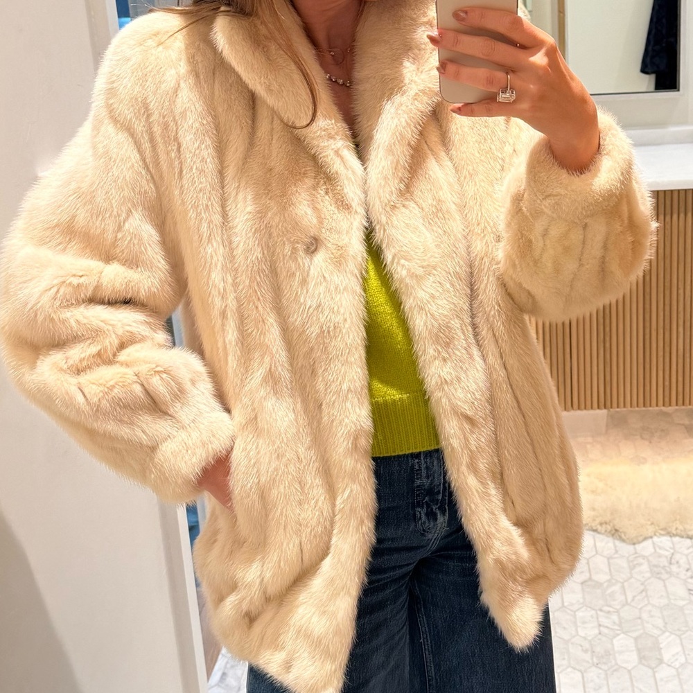 Mink coat